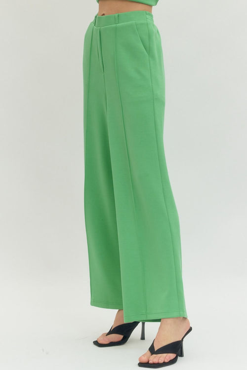 Molly Comfort Slack Green - Sugar Co.