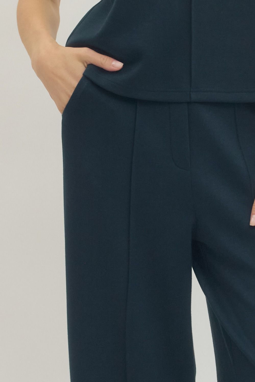 Molly Comfort Slack Navy - Sugar Co.