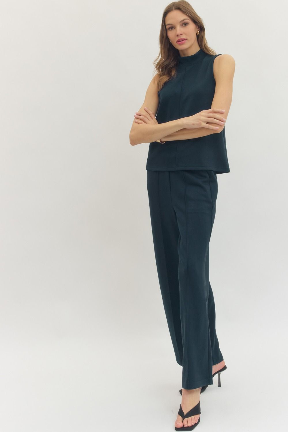 Molly Comfort Slack Navy - Sugar Co.