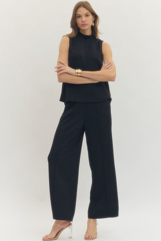 Molly Mock Neck Tank - Sugar Co.