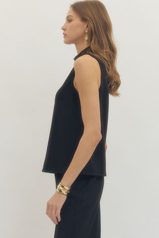 Molly Mock Neck Tank - Sugar Co.