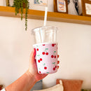 Mon Cheri (Cherries) | Iced Coffee Sleeve: Medium - Sugar Co.