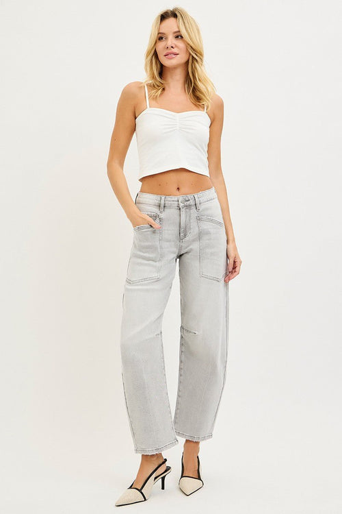 Moonstone Barrel Jeans - Sugar Co.