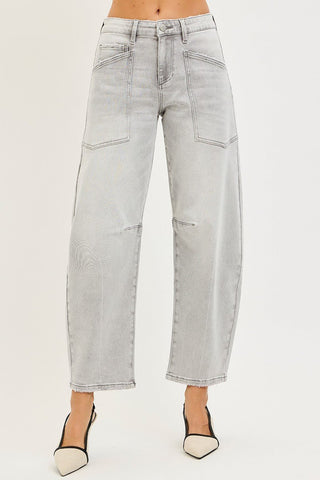 Moonstone Barrel Jeans - Sugar Co.