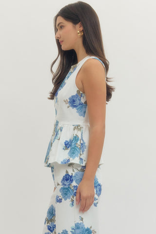 Morning Meadow Peplum - Sugar Co.