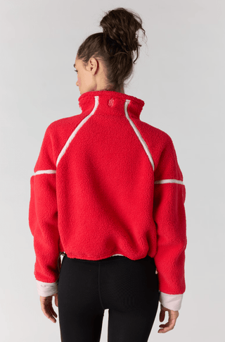 Mountain High Half Zip Fleece Apple - Sugar Co.