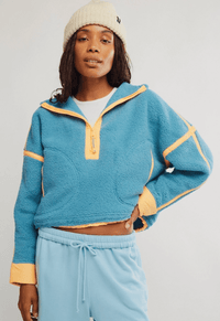 Mountain High Half Zip Fleece Celestial Blue