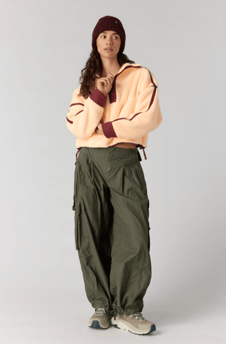Mountain High Half Zip Fleece Pina Colada - Sugar Co.