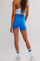 Never Better Biker Short Light Cobalt - Sugar Co.