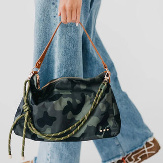 Nikki Nylon Slouchy Shoulder Bag - Sugar Co.