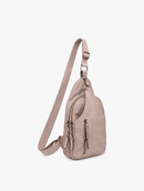 Nikki Sling Bag: Cow - Sugar Co.