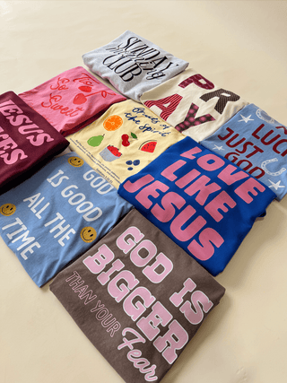 Not Luck Just God Tee - Sugar Co.