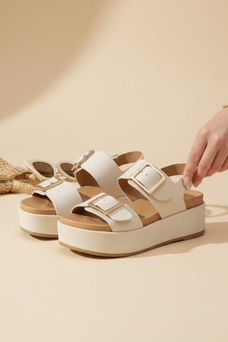 Off Duty Platform Sandal - Sugar Co.