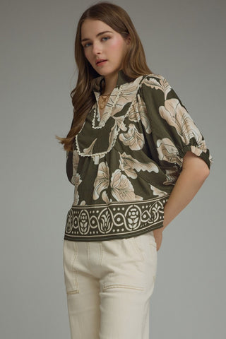 Olive Grove Blouse - Sugar Co.