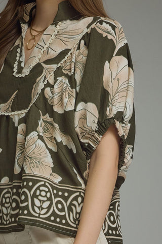 Olive Grove Blouse - Sugar Co.