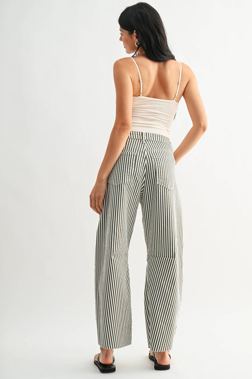 Olive You Barrel Jean - Sugar Co.