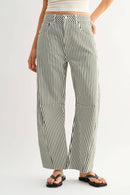 Olive You Barrel Jean - Sugar Co.