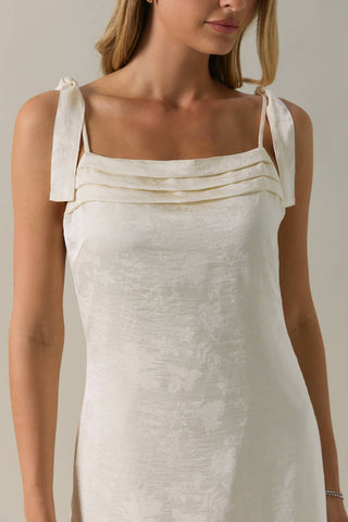 Olivia Slip Dress Cream - Sugar Co.