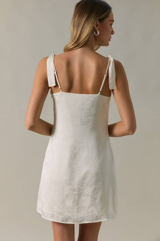 Olivia Slip Dress Cream - Sugar Co.