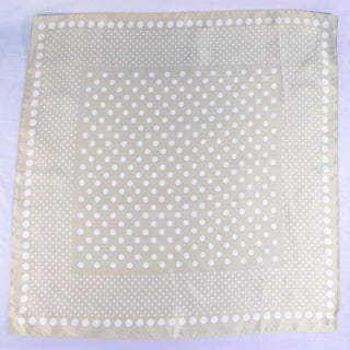 Ombre Polka Dot Print Satin Square Scarf: BR - Sugar Co.