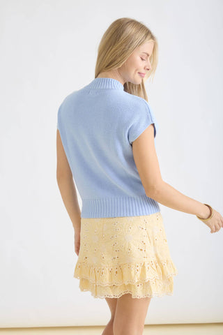 On Repeat Sweater Blue - Sugar Co.