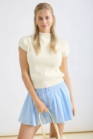 On Repeat Sweater Cream - Sugar Co.