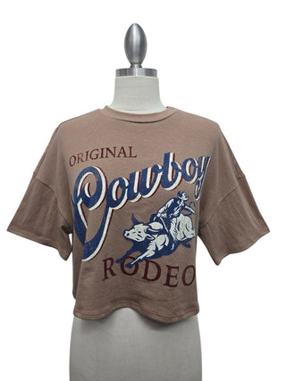 Original Cowboy Cropped Tee - Sugar Co.