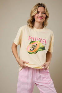 Papaya Graphic Tee