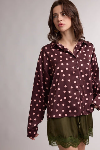 Penny Polka Dot Blouse - Sugar Co.