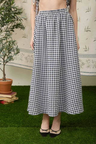 Picnic Perfect Gingham Midi Skirt - Sugar Co.
