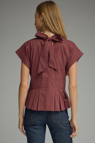 Picture Perfect Bow Top - Sugar Co.