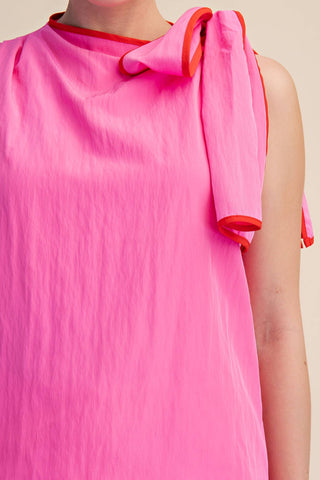 Pink Lemonade Bow Top - Sugar Co.
