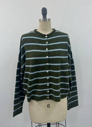 Piper Cardigan - Cabana Olive - Sugar Co.