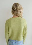 Piper Cardigan Lemongrass - Sugar Co.