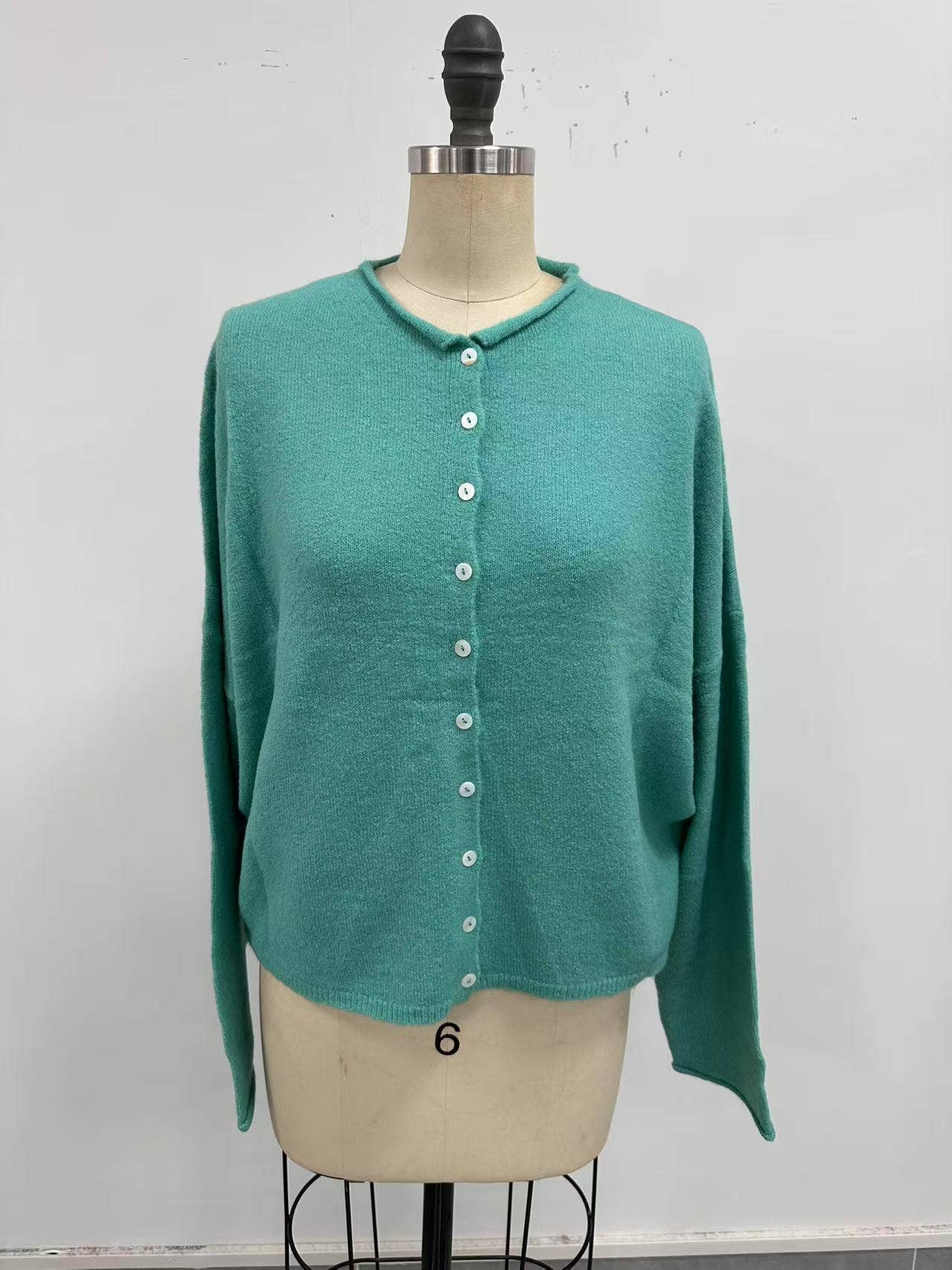 Piper Cardigan: Turquoise