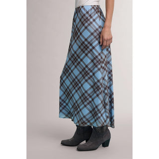 Plaid Midi Skirt - Sugar Co.