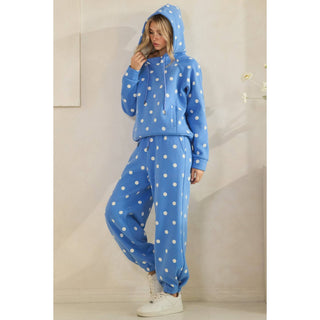 Playful Dot Lounge Pants: Magenta/Pink - Sugar Co.