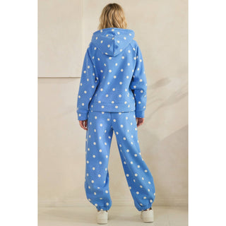 Playful Dot Lounge Pants: Magenta/Pink - Sugar Co.