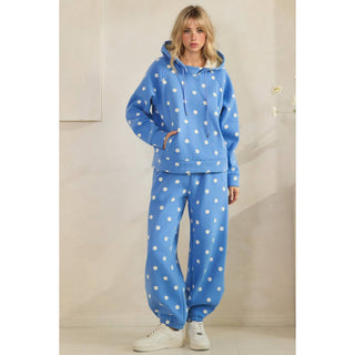 Playful Dot Lounge Pants: Magenta/Pink - Sugar Co.