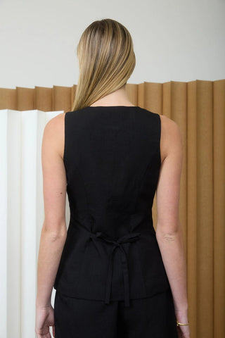 Polished Moment Vest - Sugar Co.