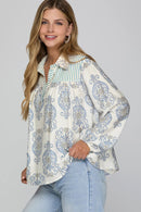Polished Petals Blouse - Sugar Co.