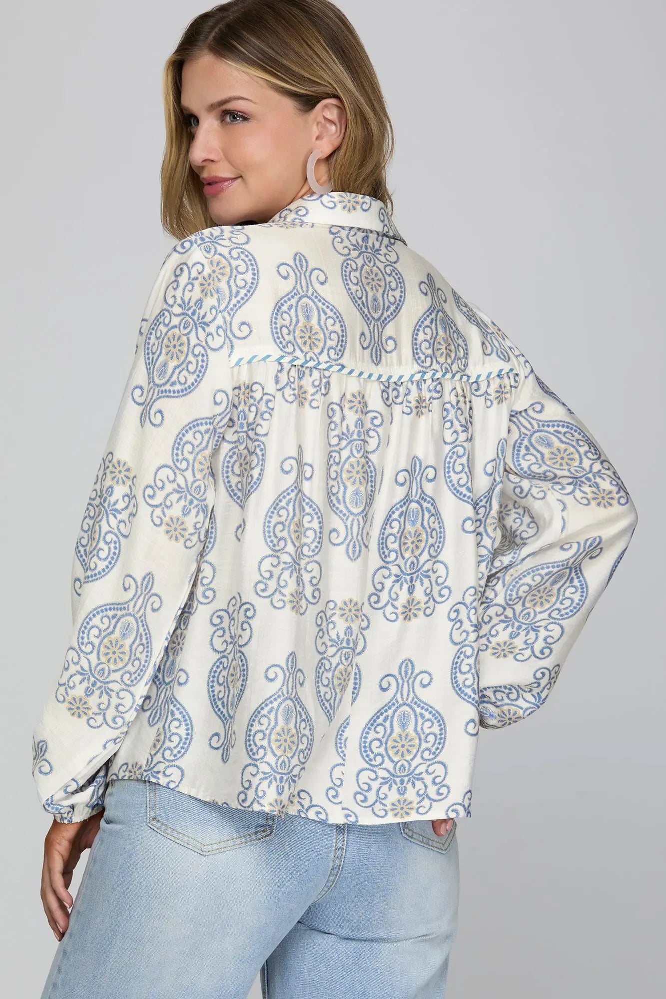 Polished Petals Blouse - Sugar Co.