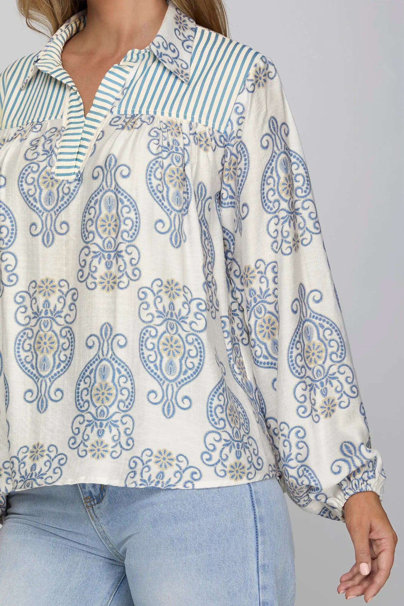 Polished Petals Blouse - Sugar Co.