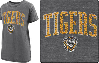 Pressbox | Fort Hays State Norfolk Boyfriend Tee - Sugar Co.