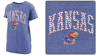 Pressbox | Kansas Norfolk Boyfriend Tee - Sugar Co.