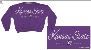 Pressbox | Kansas State Script Sweeper - Sugar Co.
