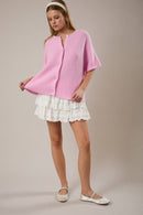 Pretty in Pink Sweater - Sugar Co.