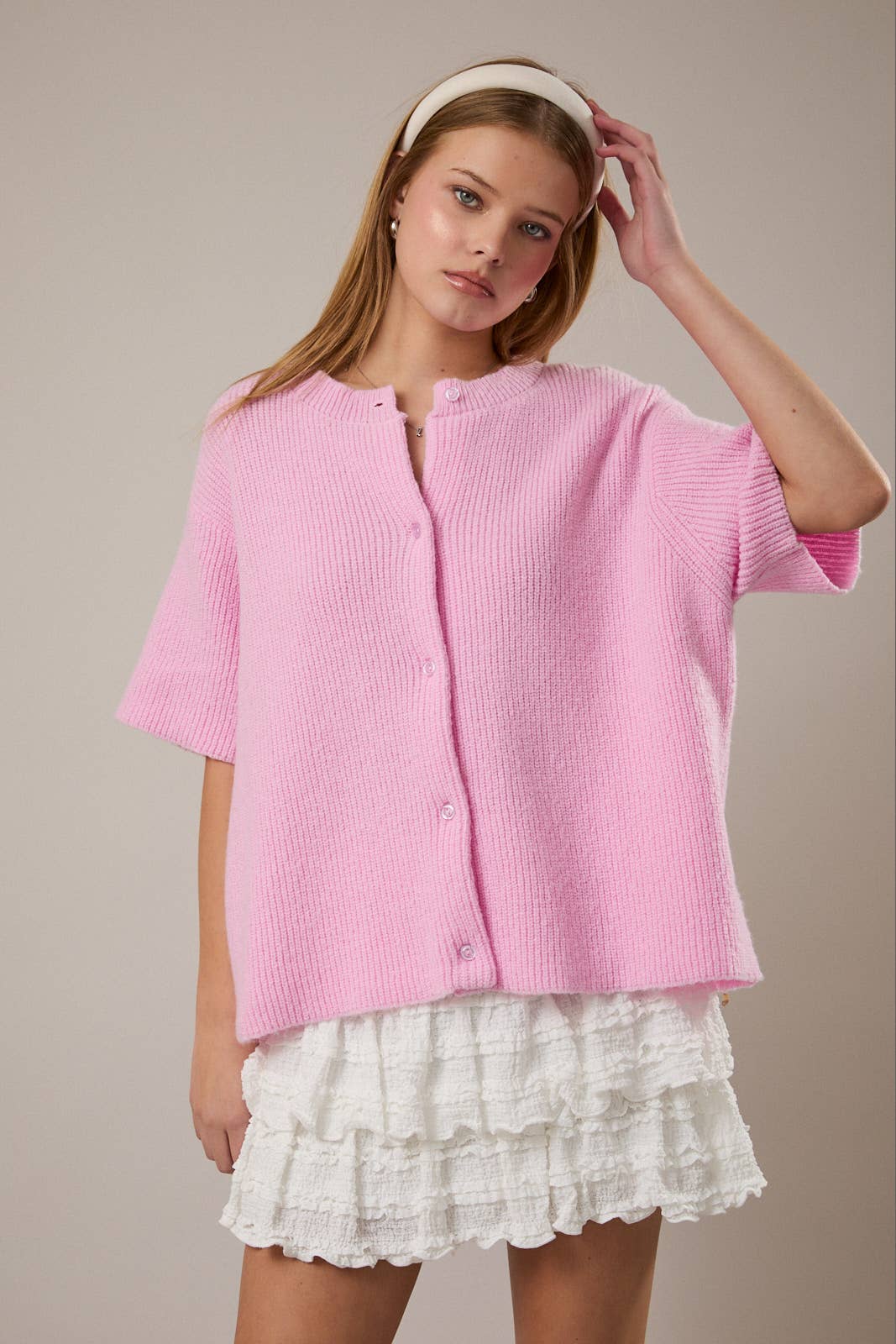 Pretty in Pink Sweater - Sugar Co.