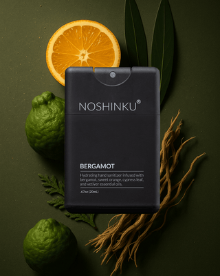 REFILLABLE Bergamot Ultra - Moisturizing Pocket Hand Sanitizer - Sugar Co.