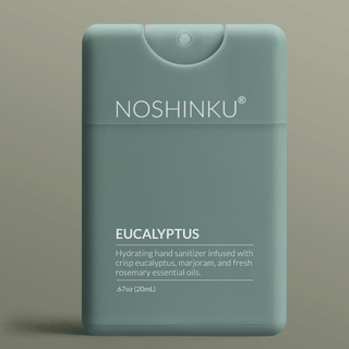 REFILLABLE Eucalyptus Moisturizing Pocket Hand Sanitizer - Sugar Co.